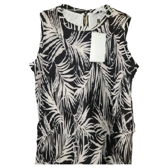 HUGO BOSS EMAGO PALM PRINT DRESS Size SMALL - Picture 11 of 16